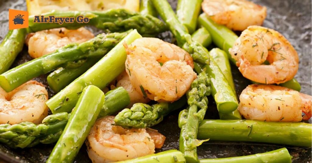 Garlic Butter Shrimp and Asparagus
