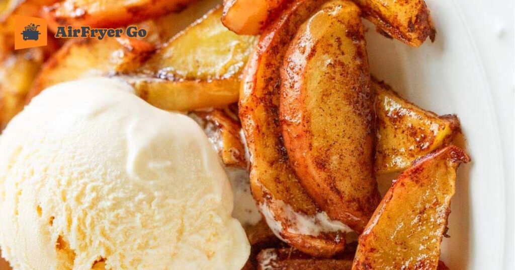 Air Fried Apple Chips