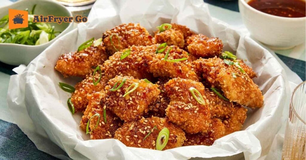 Air Fried Popcorn Chicken