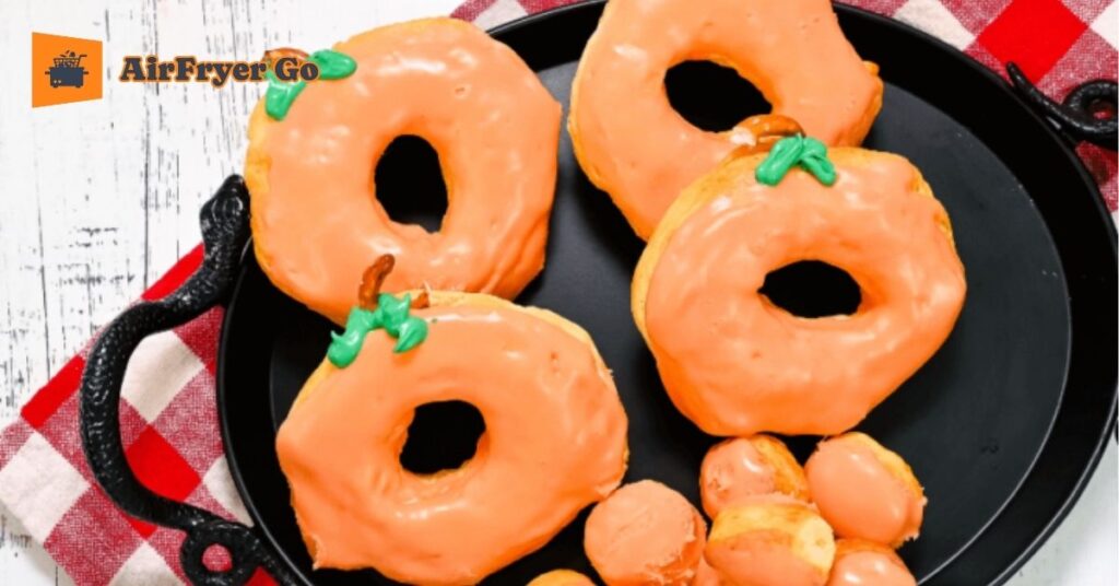 Air Fried Pumpkin Donuts