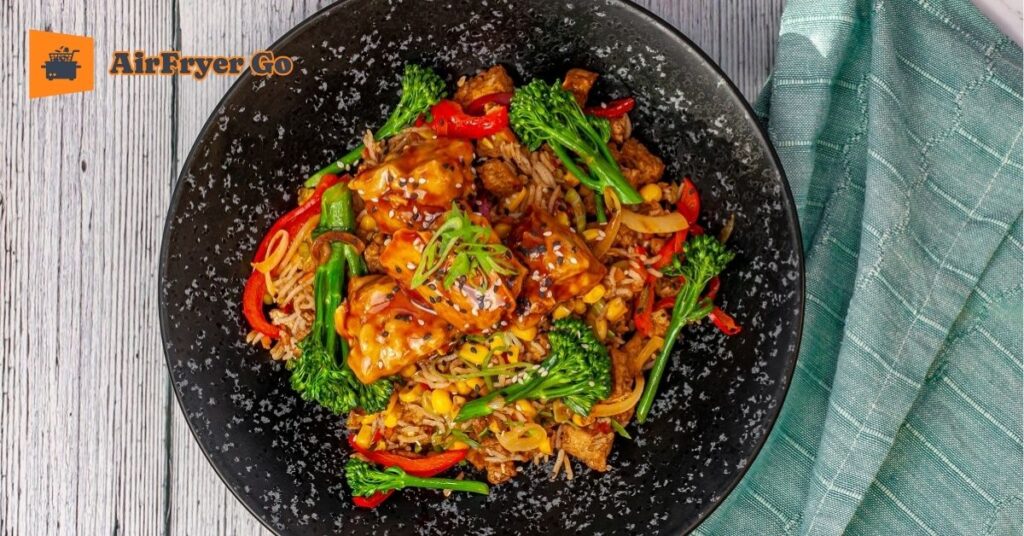 Air Fried Tofu Stir Fry