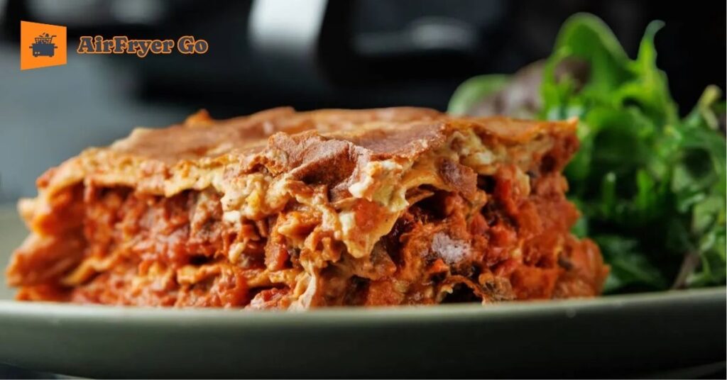 Air Fried Veggie Lasagna