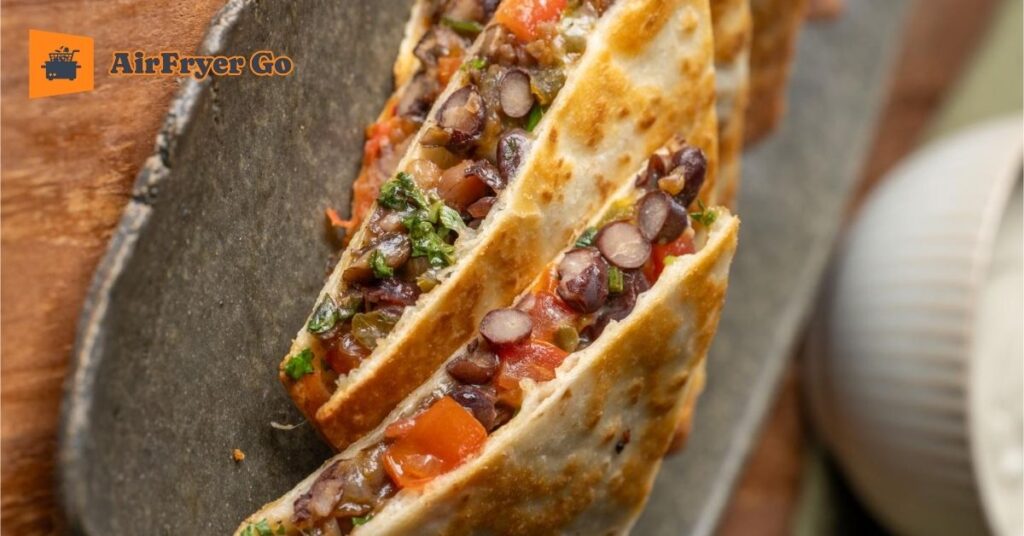 Air Fried Veggie Quesadilla
