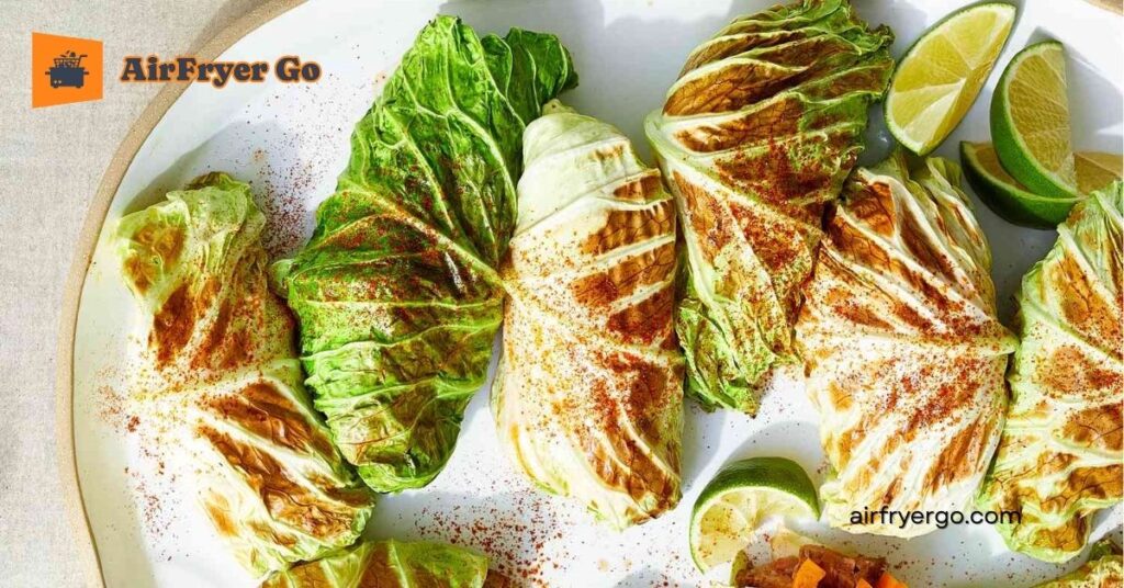 Air Fryer Cabbage Steaks