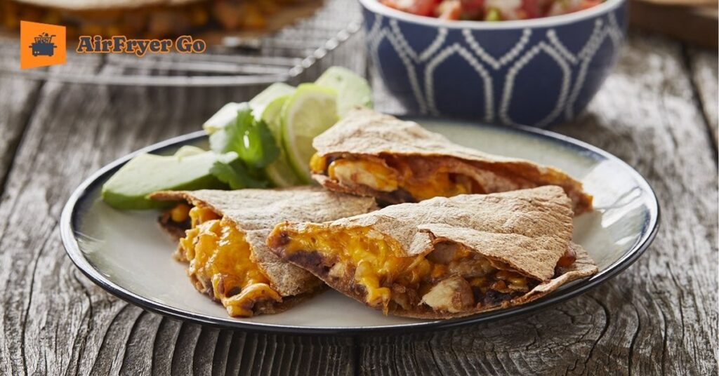 Air Fryer Chicken Quesadillas