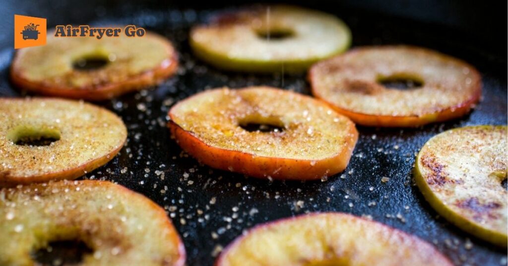 Air Fryer Cinnamon Apple Rings