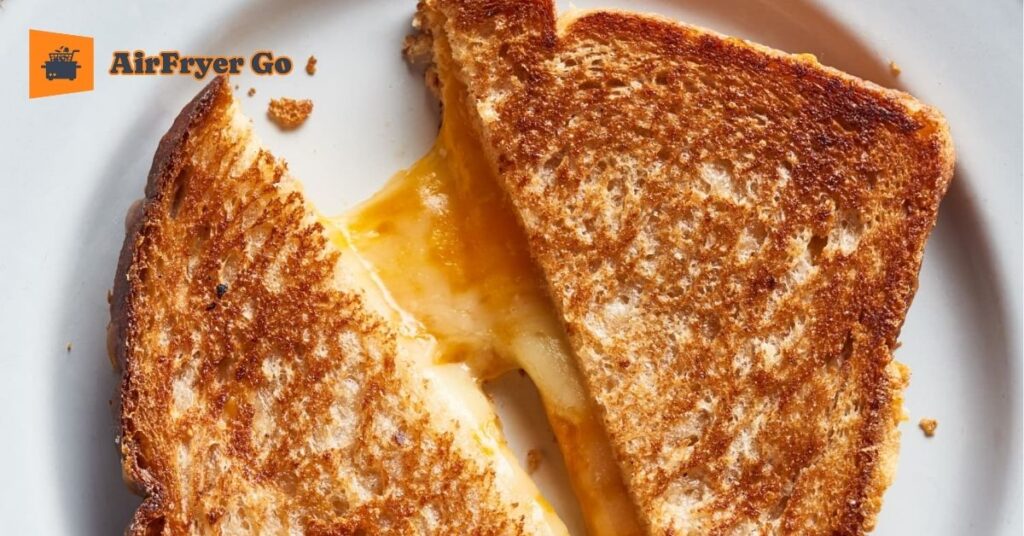 Air Fryer Grilled Cheese Sandwich