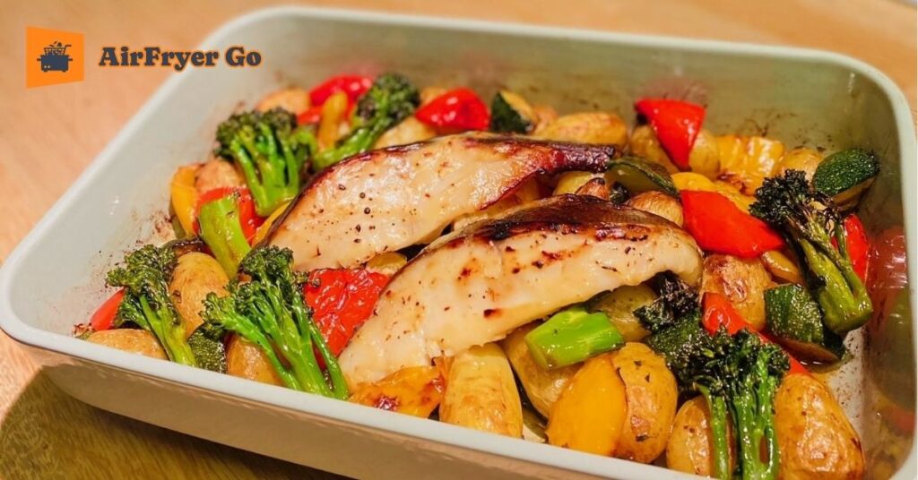 Blackened Cod with Vegetables