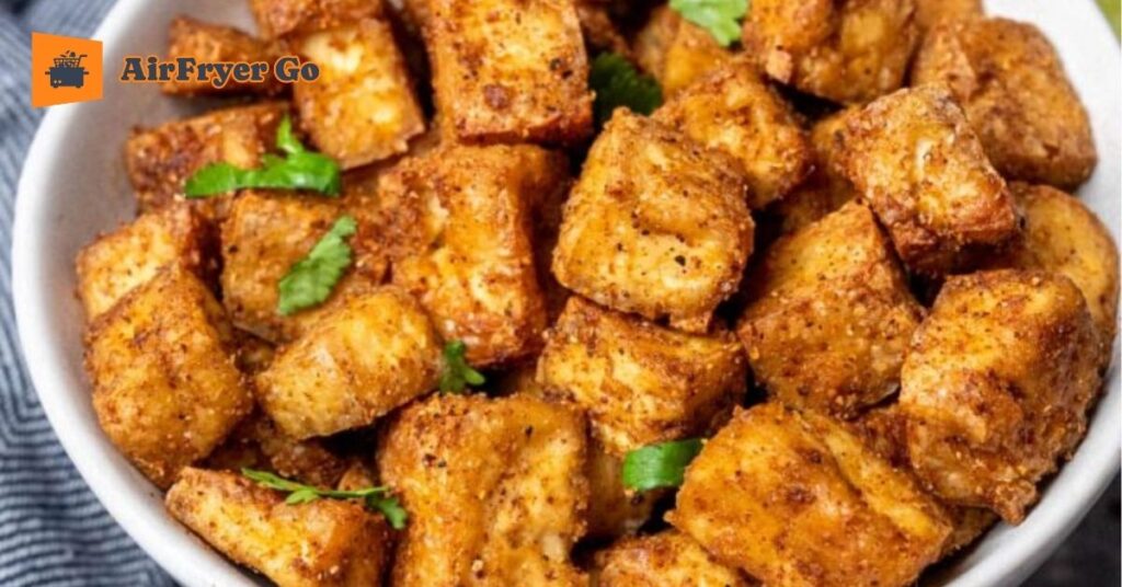 Crispy Air Fried Tofu Stir Fry