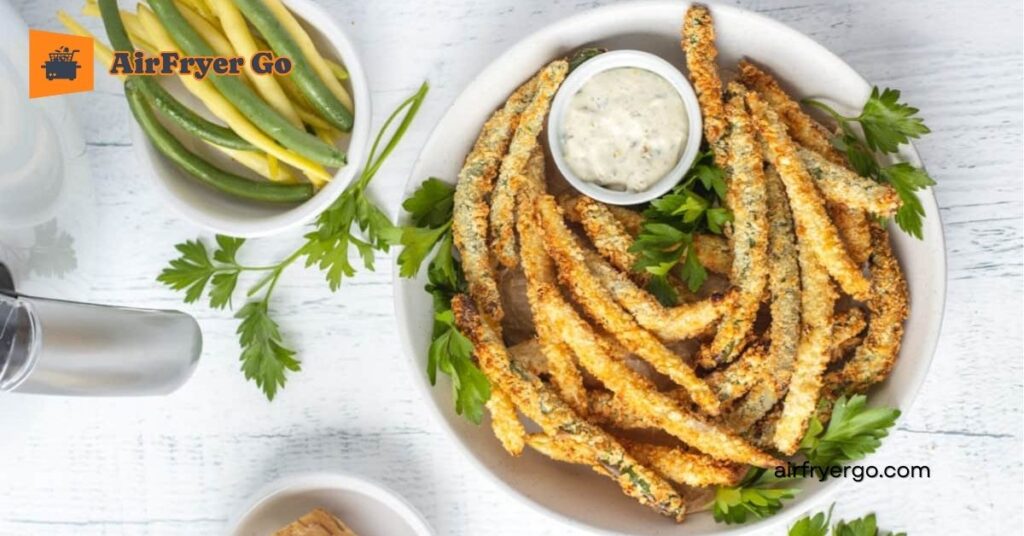 Crispy Parmesan Green Beans