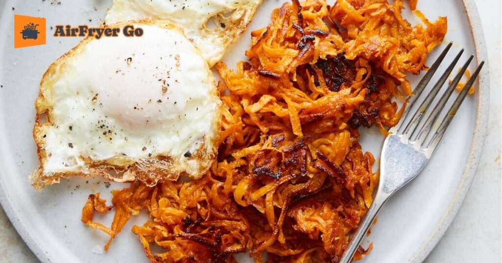 Crispy Sweet Potato Hash Browns