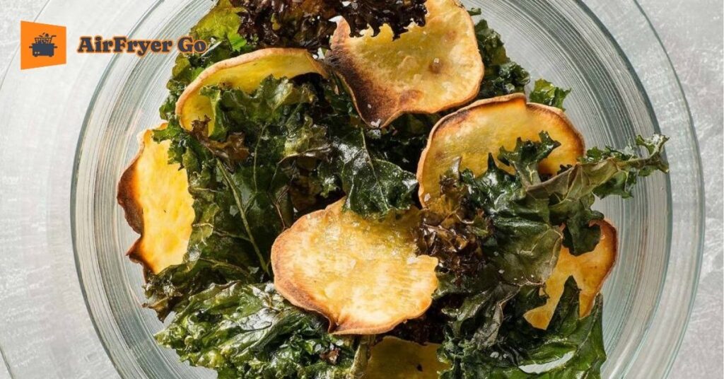 Kale and Sweet Potato Chips