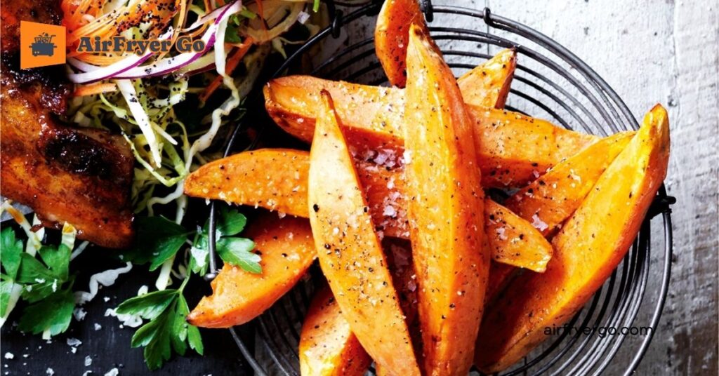 Spiced Sweet Potato Wedges