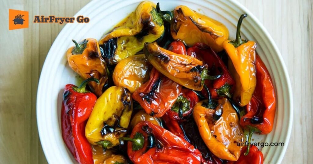 Sweet and Spicy Roasted Peppers
