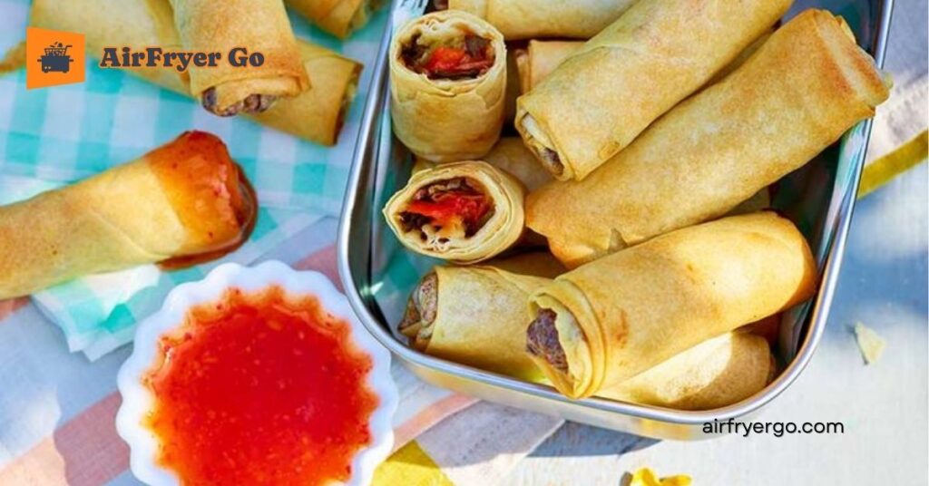 Air Fryer Spring Rolls
