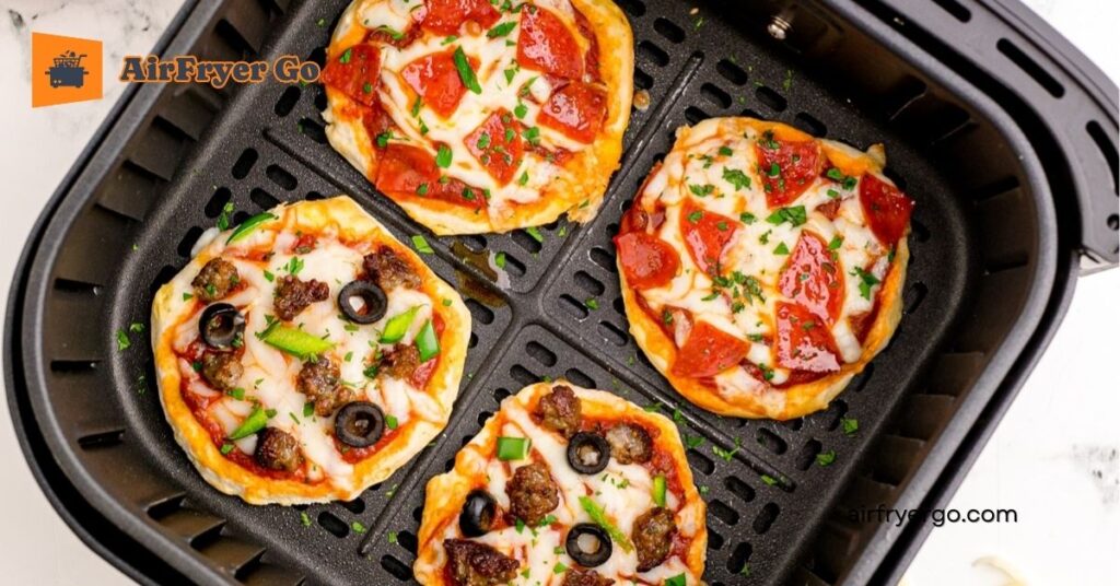 Mini Air Fryer Pizzas
