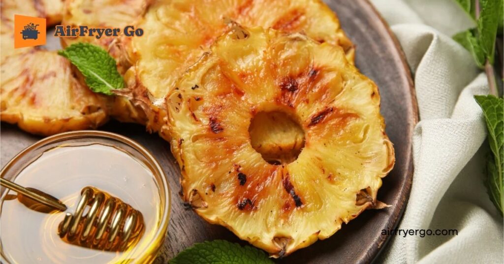 Pineapple Rings with Honey Glaze