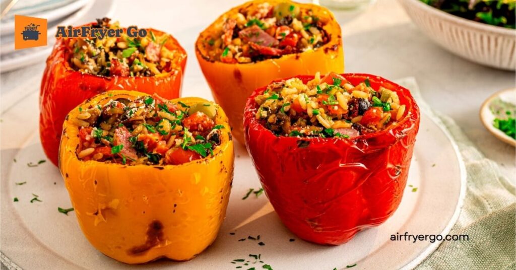 Air Fryer Stuffed Peppers