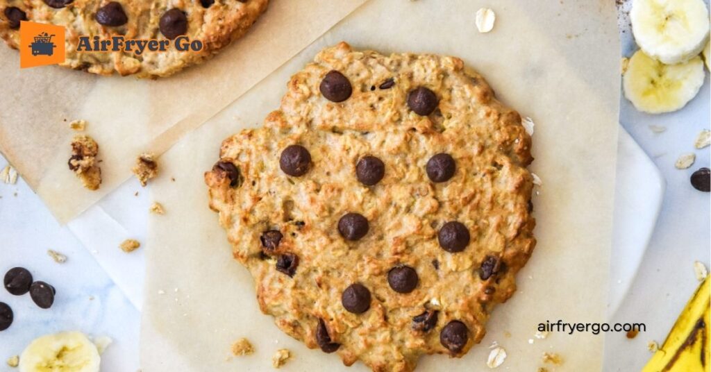 Banana Oatmeal Air Fryer Cookies