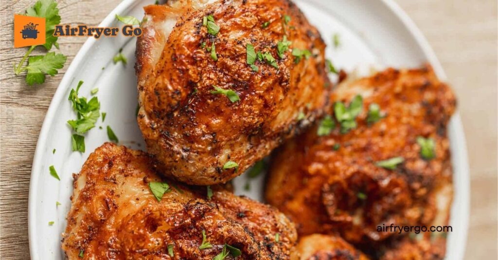 Crispy Air Fryer Chicken Thighs