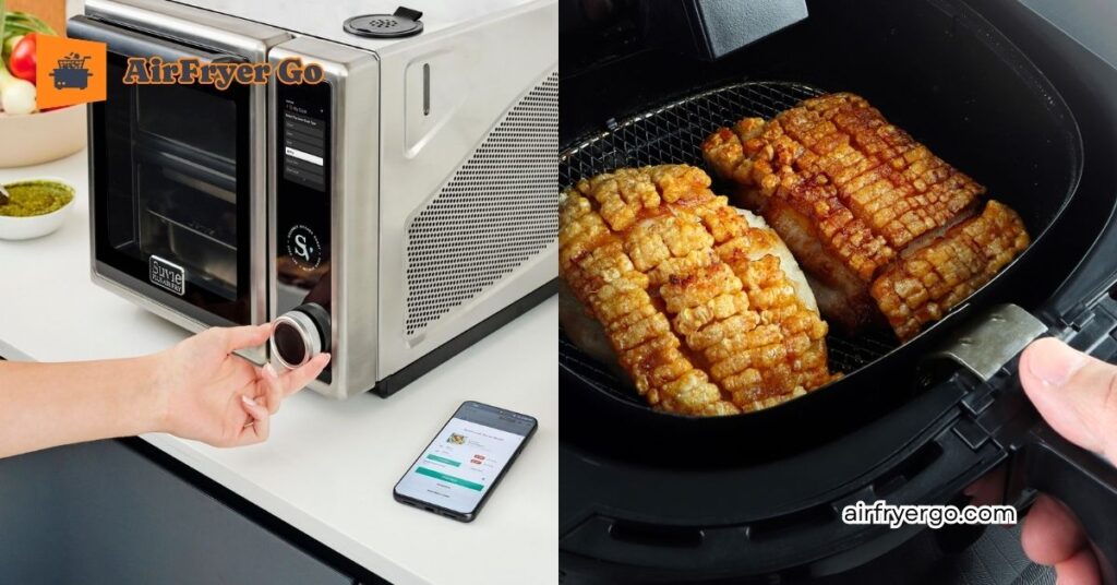 Comparison Suvie vs. Traditional Air Fryer Ovens