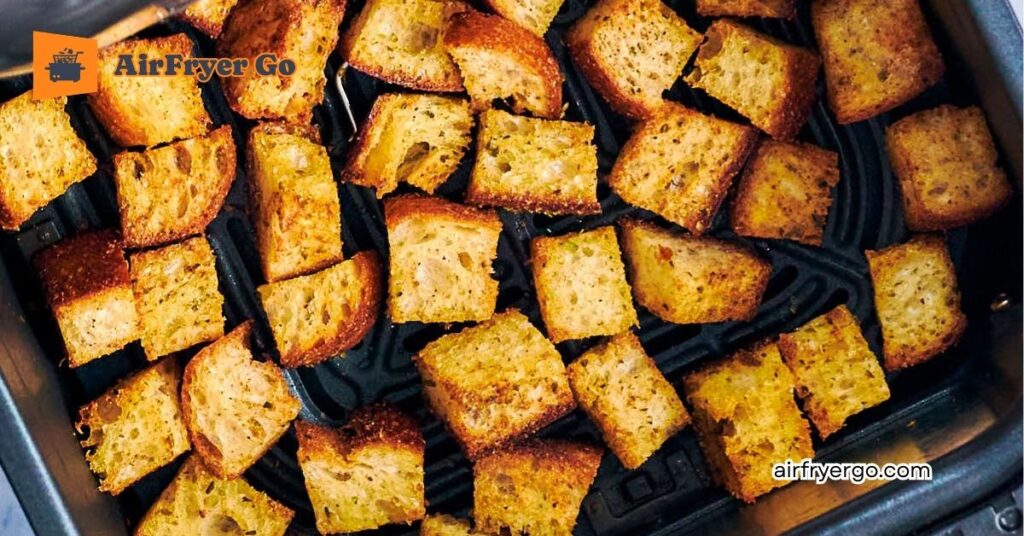 The Zero Waste Bonus 5 Minute Air Fryer Croutons