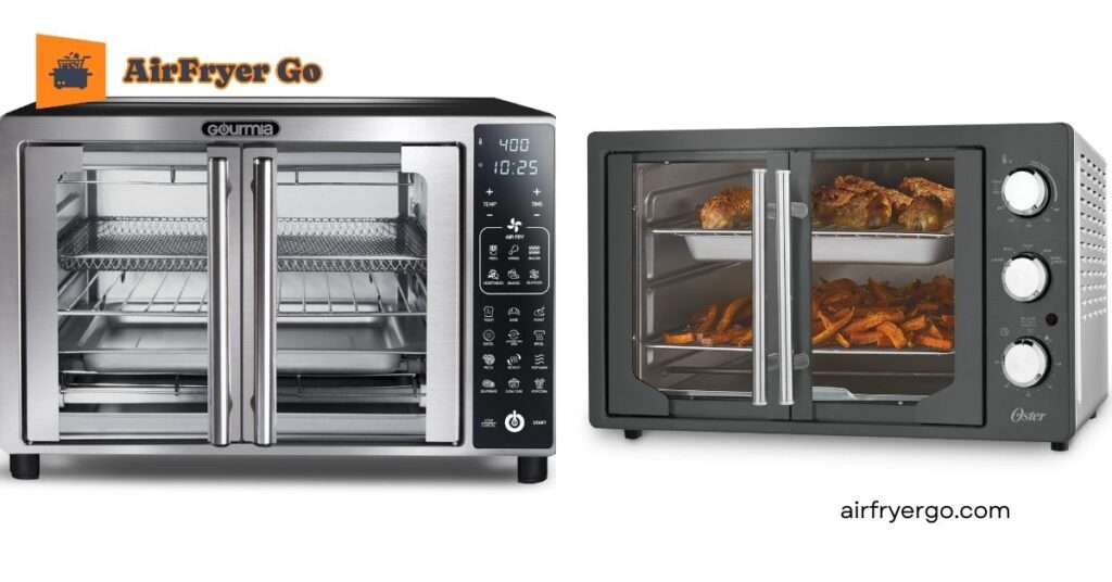 Top Contenders Gourmia vs. Oster French Door Air Fryers