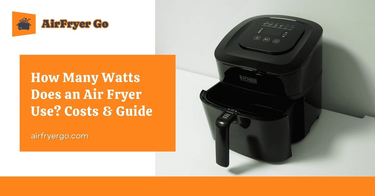 how many watts does an air fryer use